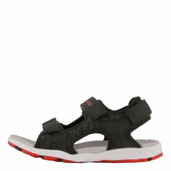 Anchor Sandal 3V Huntinggreen/Red(Viking Anchor Sandal 3v Huntinggreen Red)