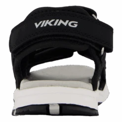 Anchor Sandal 3V Black/Light Grey(Viking Anchor Sandal 3v Black Light Grey) -Heppo Butik 61126 39 005