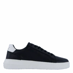 Chunky Cupsole Mono Lth Black/bright White(Calvin Klein Chunky Cupsole Mono Lth Black Bright White) -Heppo Butik 61149 44 003