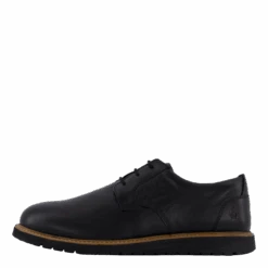 Hush Puppies Jenson Oxford Bold Black Leather(Hust Puppies Jenson Oxford Bold Black Leather)