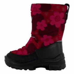 Putkivarsi Wool Bordeaux Flower Reflective(Kuoma Putkivarsi Wool Bordeaux Flower Reflective)