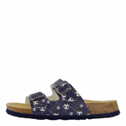 Fussbettpantoffel Blau/mehrfarbig(Superfit Fussbettpantoffel Blau Mehrfarbig)