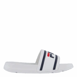 Morro Bay Slipper Teens White(Fila Morro Bay Slipper Teens White) -Heppo Butik 61247 10 003