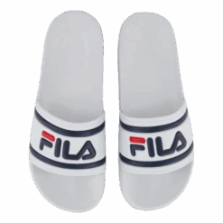 Morro Bay Slipper Teens White(Fila Morro Bay Slipper Teens White) -Heppo Butik 61247 10 006