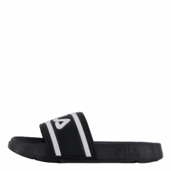 Morro Bay Slipper Teens Black(Fila Morro Bay Slipper Teens Black)